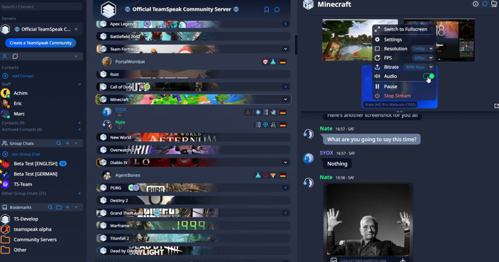 Teljesen megújult az ikonikus TeamSpeak: félhet a Discord?