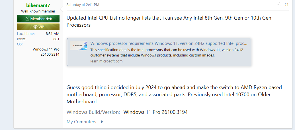 Gyorsan kiszúrták a változásokat a Windows 11 leírásában