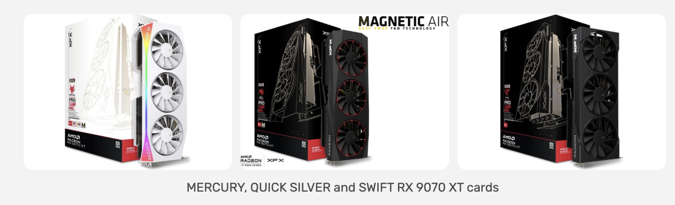 Az XFX AMD-s felhozatala