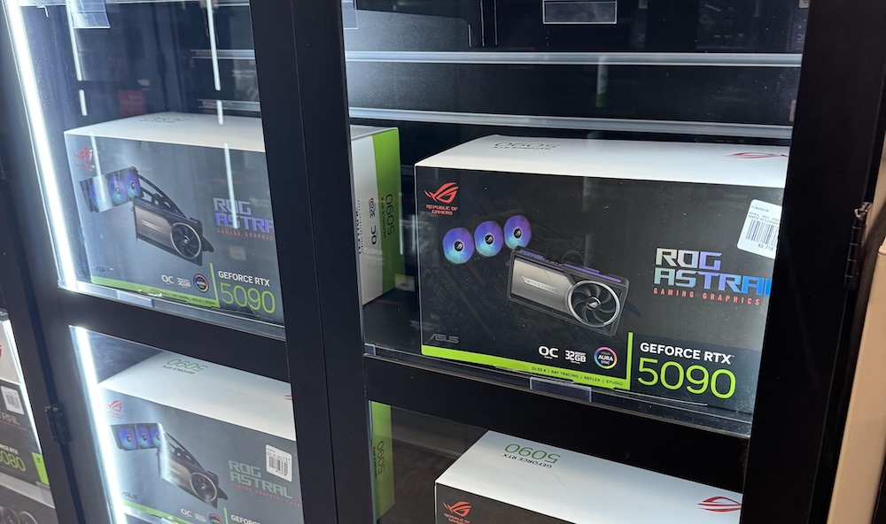 Olyan drága ez az RTX 5090, hogy még az amerikaiak sem veszik