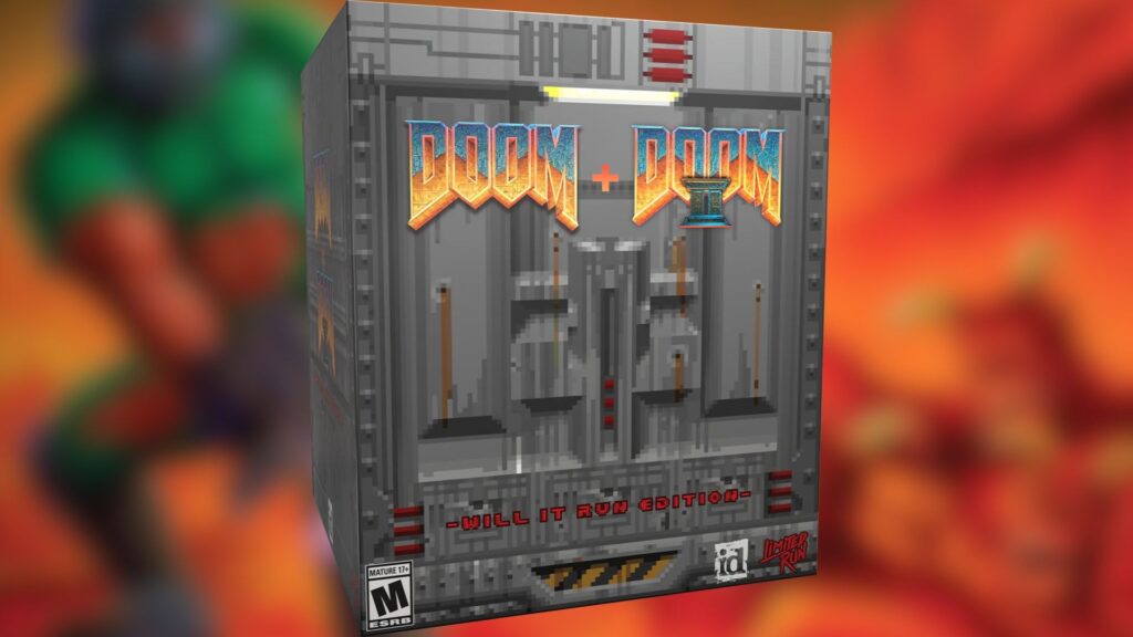A Doom legújabb kiadásának dobozán is elfut az ikonikus játék