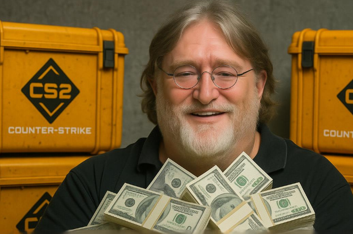 A Valve felfoghatatlanul sokat keresett márciusban a CS2 ládákon