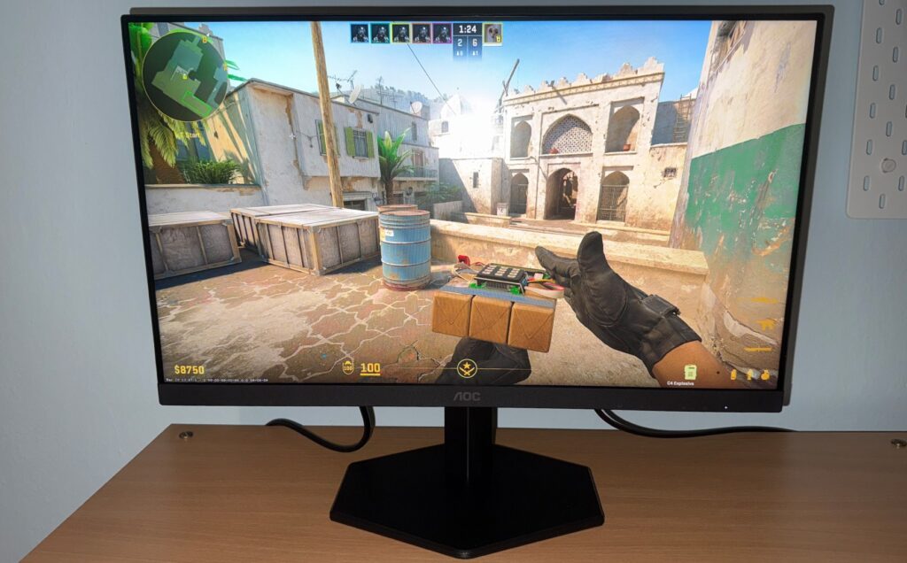 AOC 24G42E gamer monitor teszt - 180 Hz-et mindenkinek!