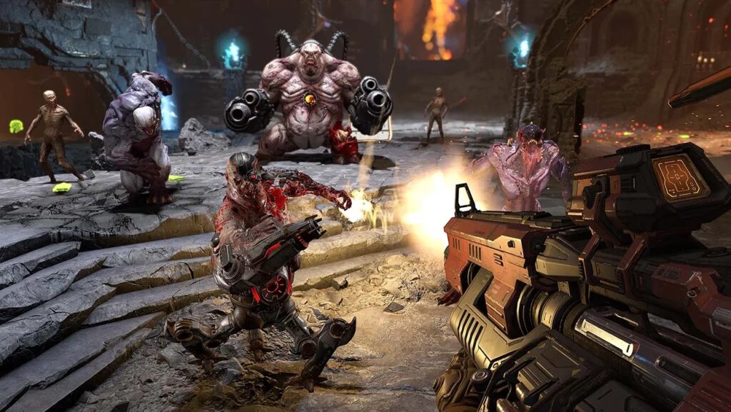 Rekordolcsón adják a Doom és a Wolfenstein játékokat