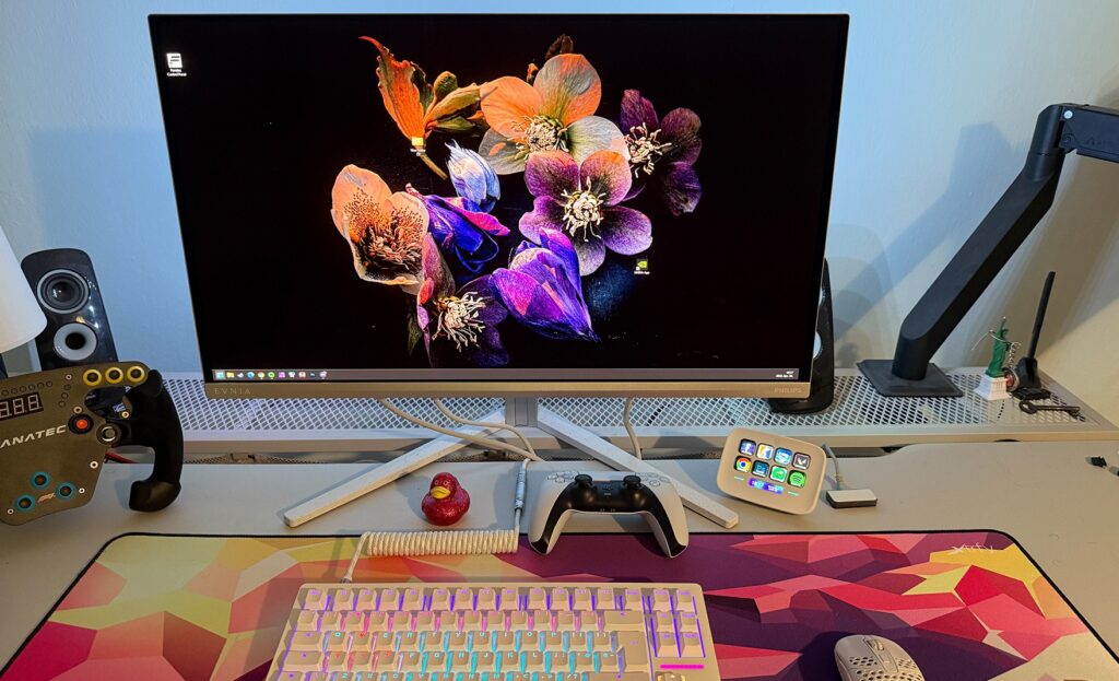 Philips Evnia 27M2N8500 gamer monitor teszt - Ízig-vérig prémium