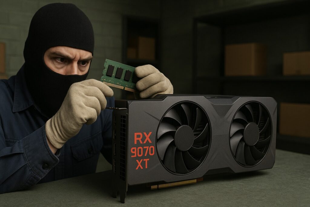 Az AMD titokban lecseréli az RX 9070 XT videokártyák memóriáját