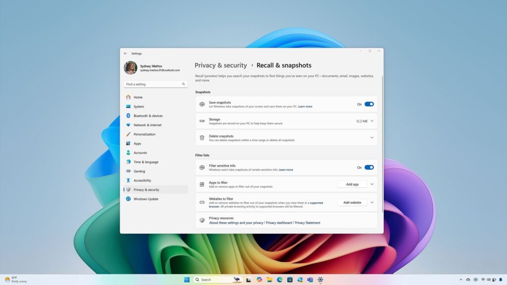 Windows 11 Recall