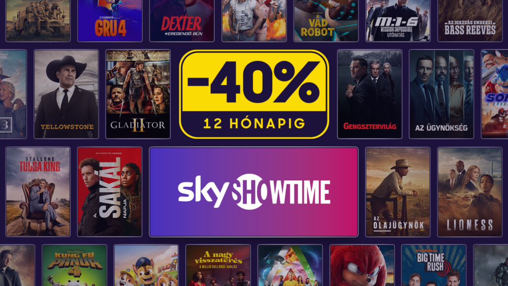 A magyar nézők most olcsóbban fizethetnek be a SkyShowtime-ra