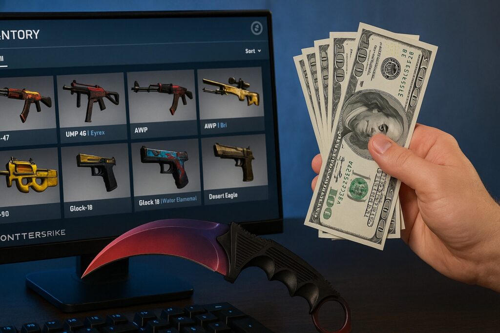 Így vehetsz Counter-Strike 2 skineket valódi pénzért