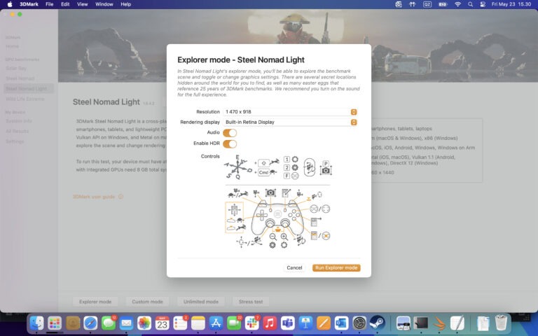 Mostantól már az Apple gépek is izzadhatnak 3DMark alatt