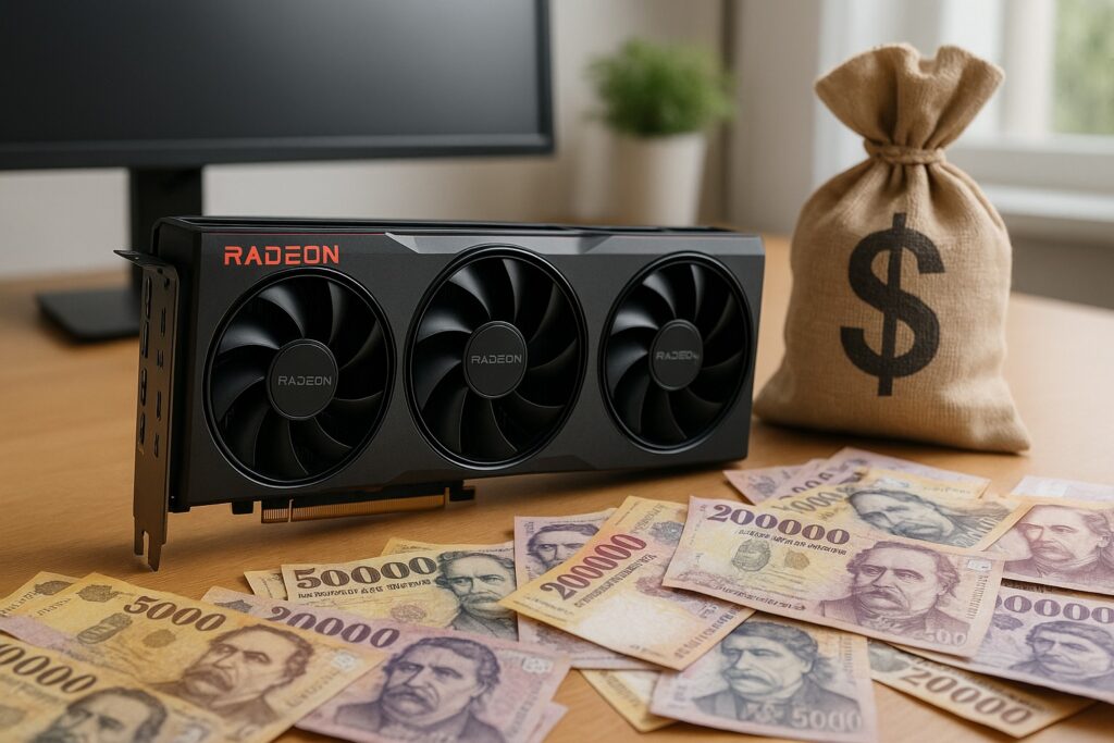 Ilyen áron nyitott Magyarországon az AMD RX 9060 XT videokártya