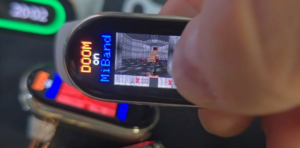 Teljesen játszható a klasszikus DOOM egy Xiaomi okoskarkötőn