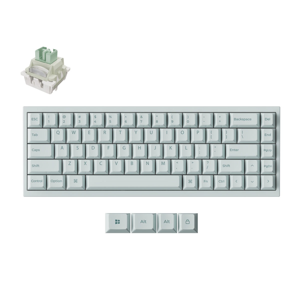 A Keychron gamer billentyűzete