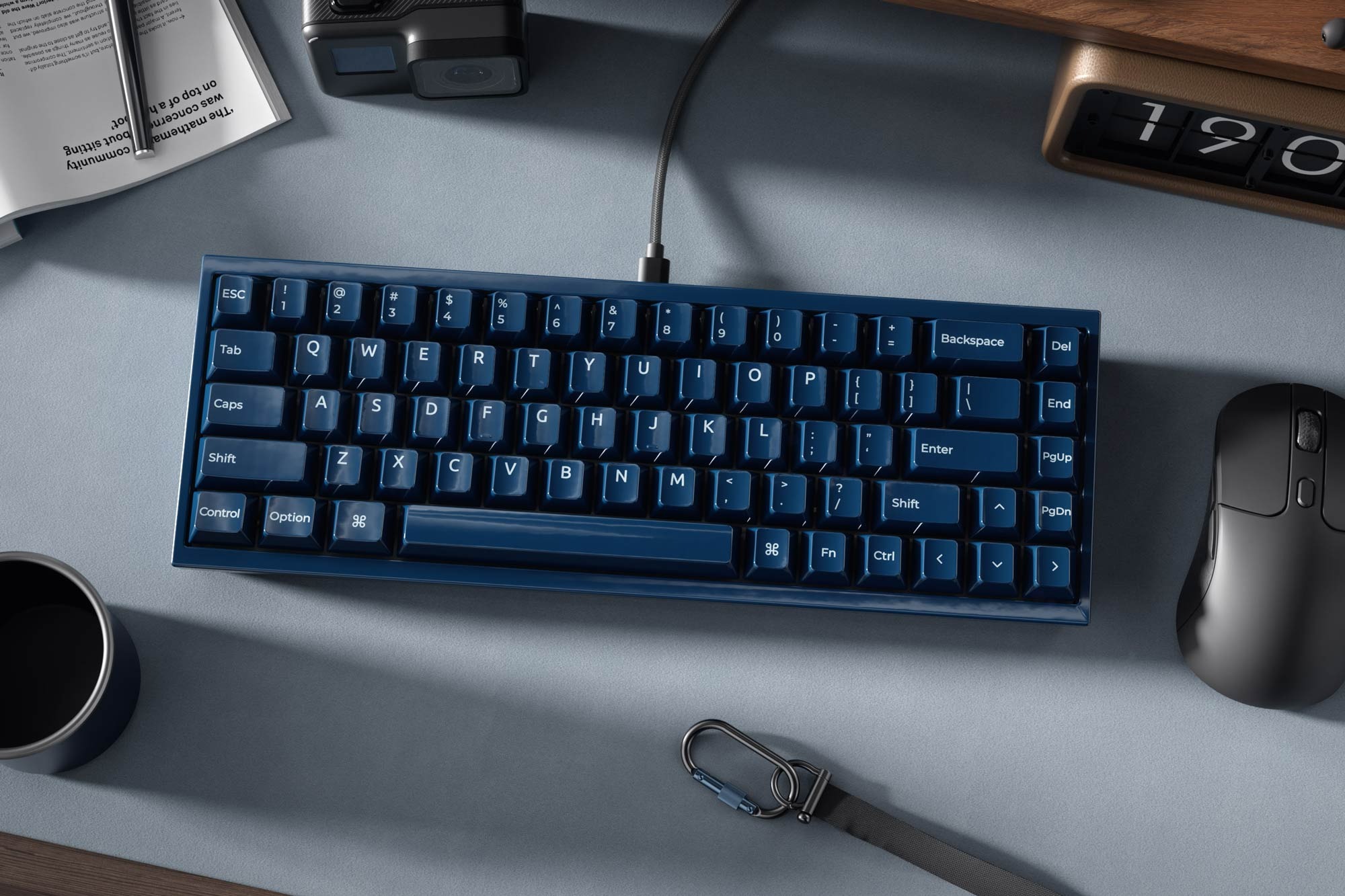 メタルハウスは過去のものです。これが最初のセラミックゲーマーキーボードです