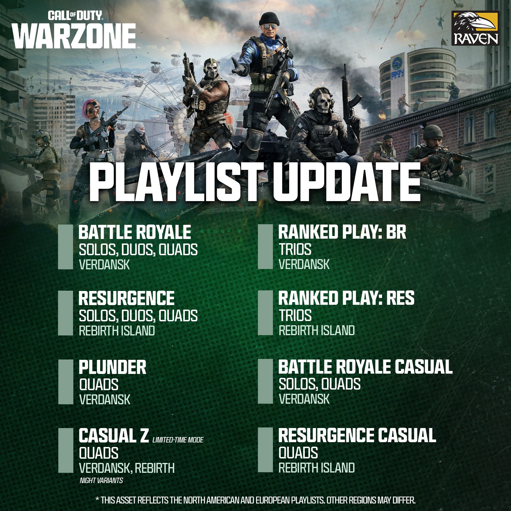 Ez a Warzone playlist élesedett október 9-én