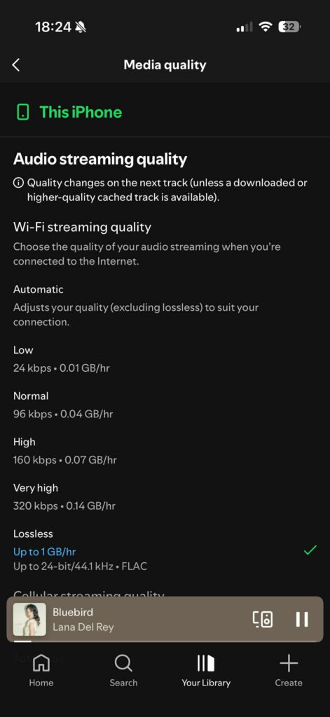 Már hazánkban is elérhető a Spotify Lossless