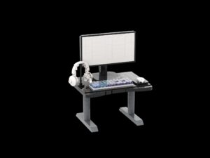 A LEGO PC mellé egy kirakható gamer asztalt is kiad az Alienware