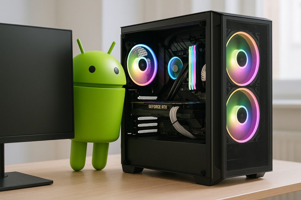 Hamarosan már a gamer gépeden is Android futhat