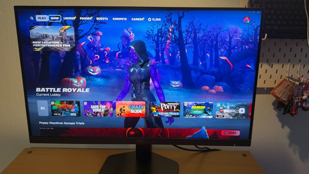 AOC GAMING Q27G4SRU gamer monitor teszt - Stabil pont