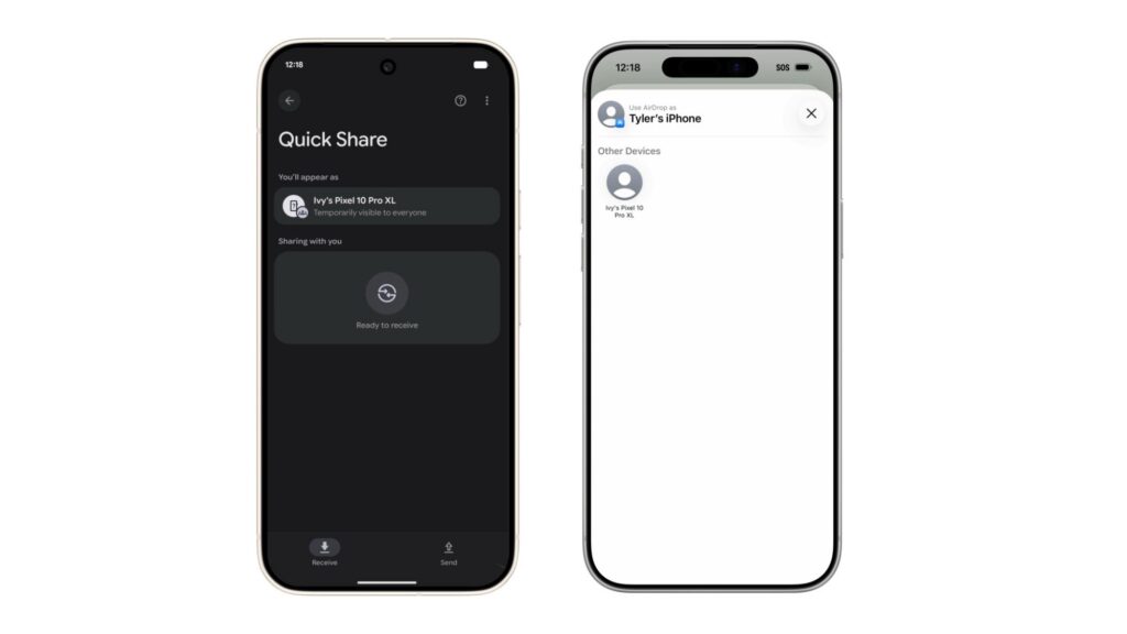 A Google meghúzta a váratlant, Androidon is megy az Apple AirDrop