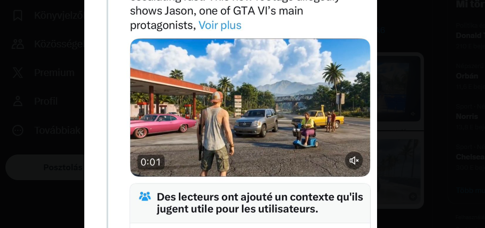 Milliók hitték el a kamu, AI-generált GTA 6 gameplay videókat