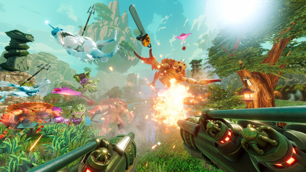 Serious Sam + Vampire Survivors = Slyders, a letehetetlen FPS