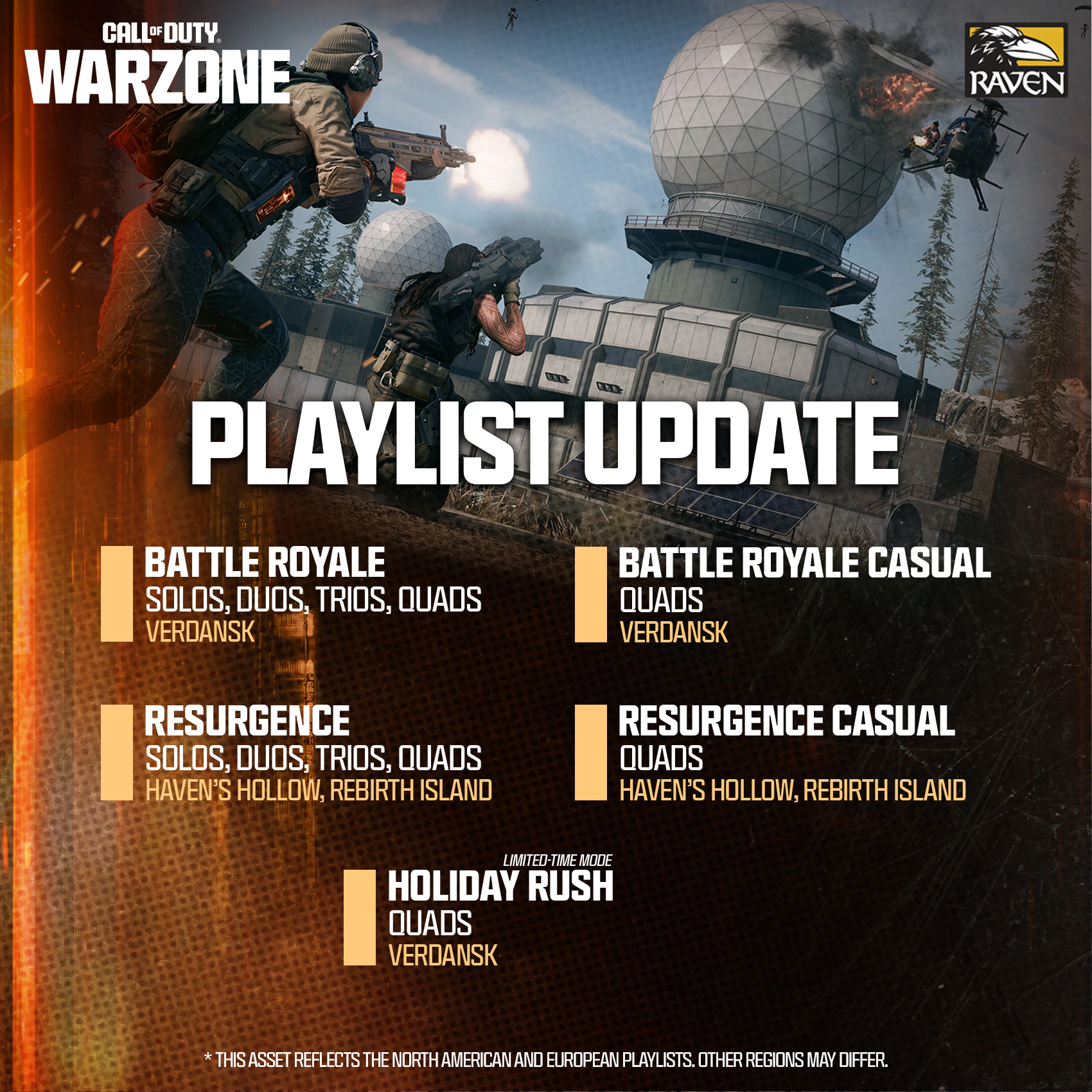 A Warzone friss játékmódjai