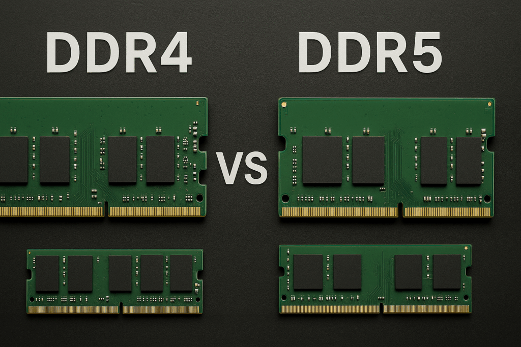 DDR4 vs. DDR5 - Ekkora a különbség 2025 végén
