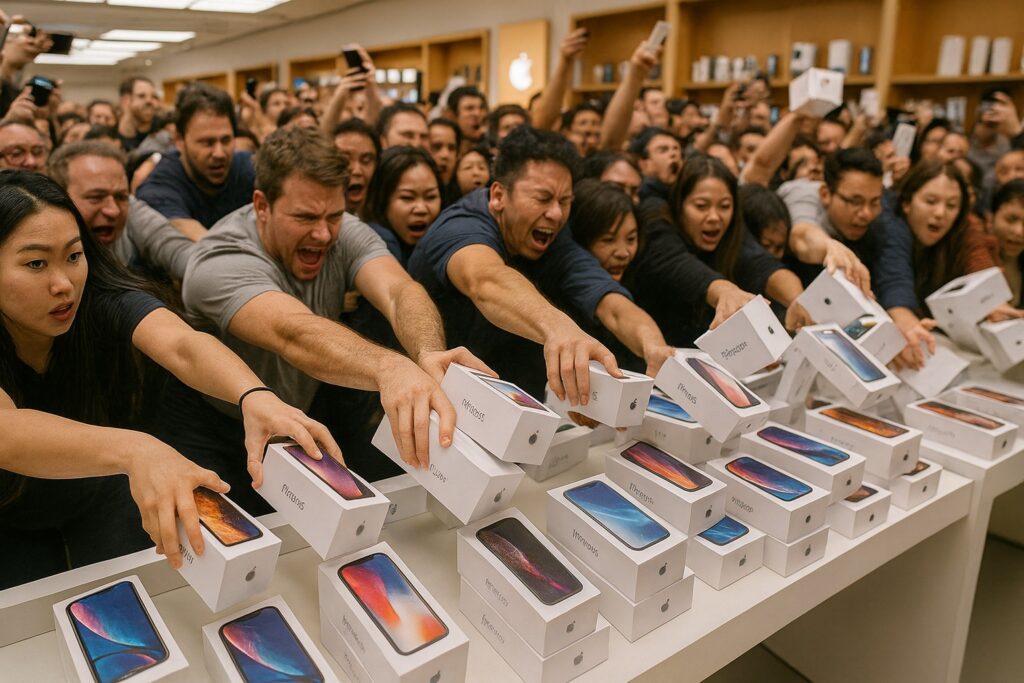 Ezeket a mobiltelefonokat úgy viszik, mintha ingyen adnák őket