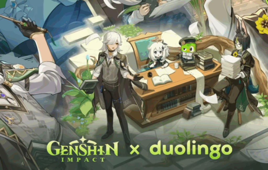 Most ingyen Genshin Impact jutalmakat kapsz a Duolingo leckék után