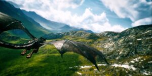 Itt egy ígéretes indie játék, amiben irányíthatod ezt a hatalmas sárkányt