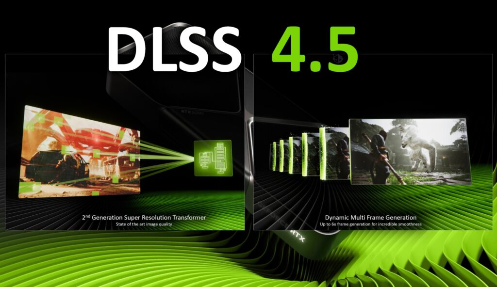 A régi kártyák is örülhetnek, itt az Nvidia DLSS 4.5