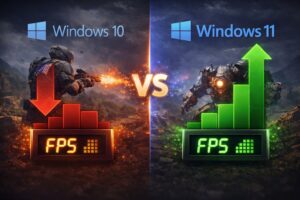 Windows 10 vs. Windows 11 - Ezen van több FPS 2026-ban