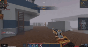 Egy Hytale játékos FPP nézetű Call of Duty BO2 pályákat épített