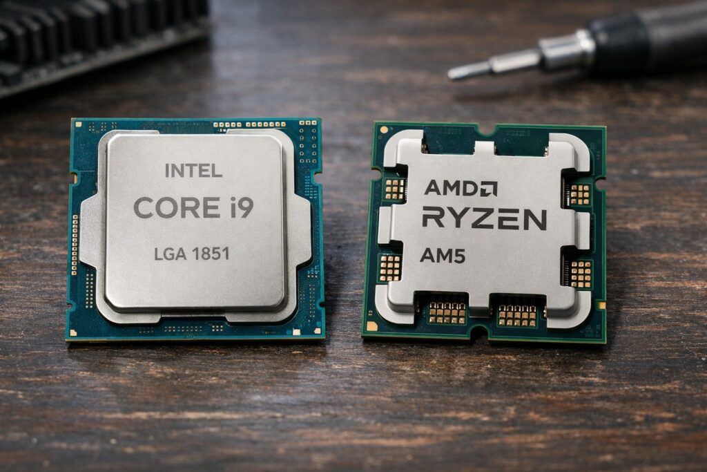 Egyszerre mutatkozhatnak be az új Intel és AMD processzorok