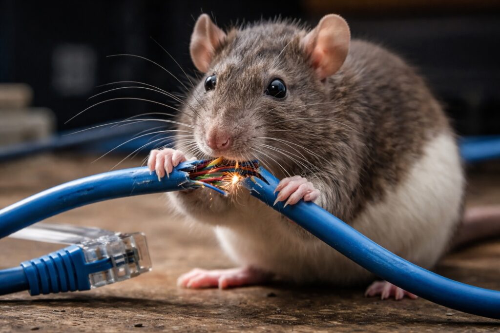 Biológiailag lebomló internet kábelt készítettek, de a patkányok megeszik