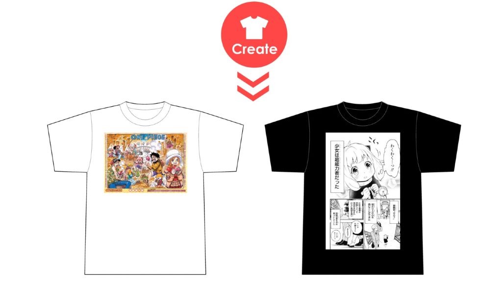 Kedvenc mangád képével rendelhetsz pólót egyenesen Japánból