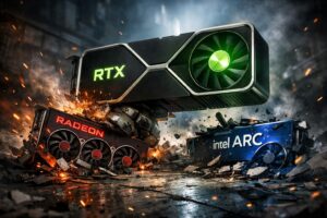 Brutálisan leuralja az Nvidia a videokártyás mezőnyt