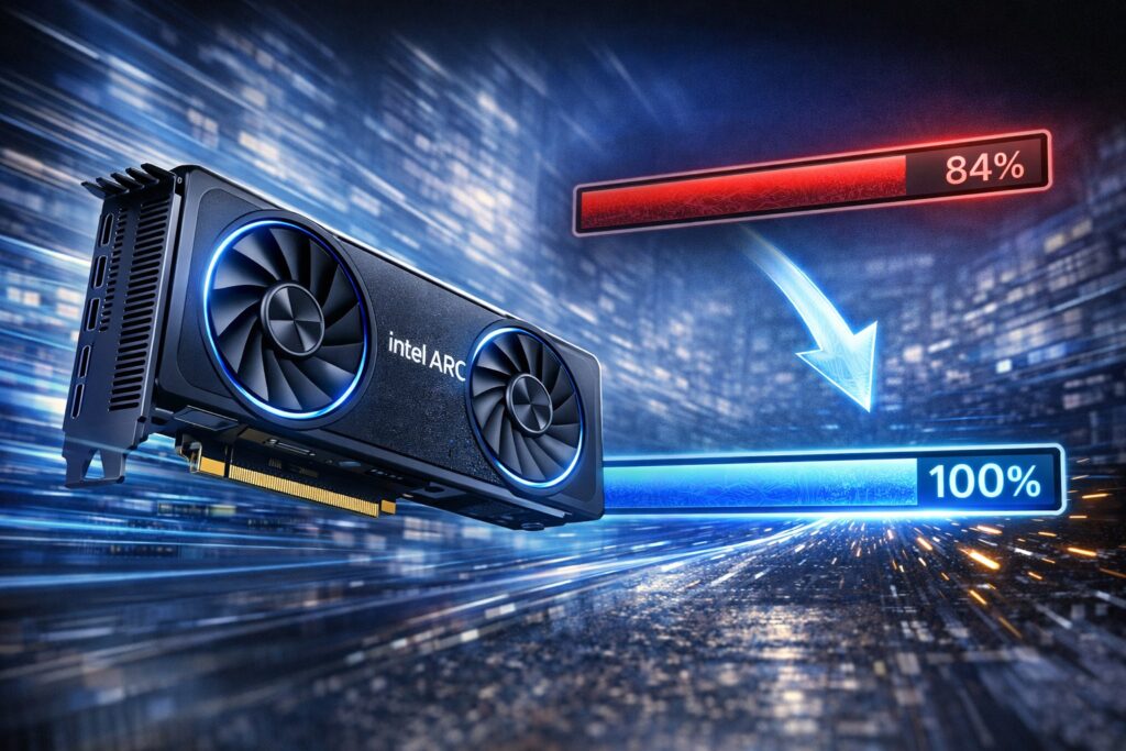 Sokkal gyorsabban töltenek be a játékok az új Intel driver után