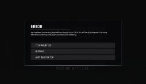 Rengeteg Ranked játékost kitiltottak Call of Duty-ból