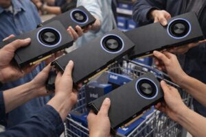 Az Intel új videokártyáját úgy viszik, mint a cukrot