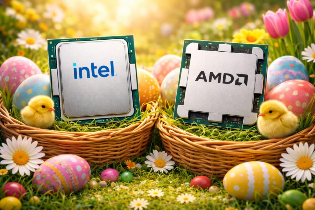 Intel AMD CPU április