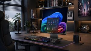 Különleges kijelzővel támad a Lenovo új AiO PC-je