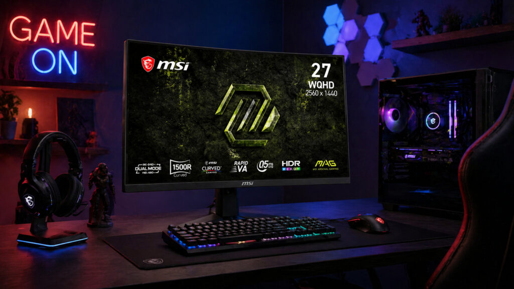 Különleges kapcsolóval érkezik az MSI új gamer monitora