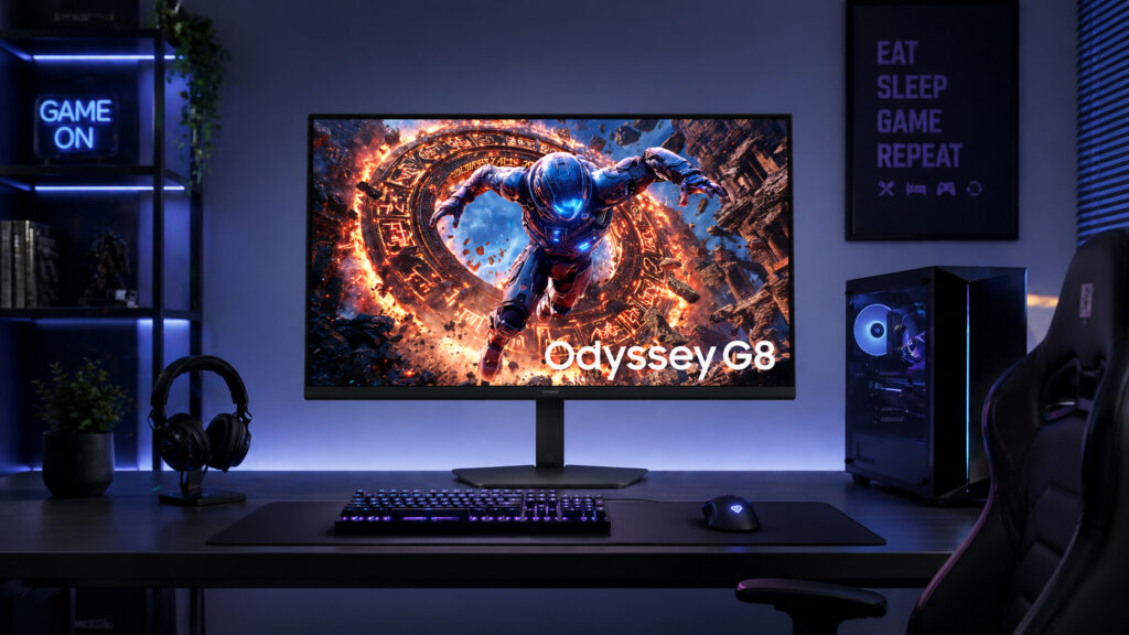 Bemutatkozott a Samsung 6K-s gamer monitora