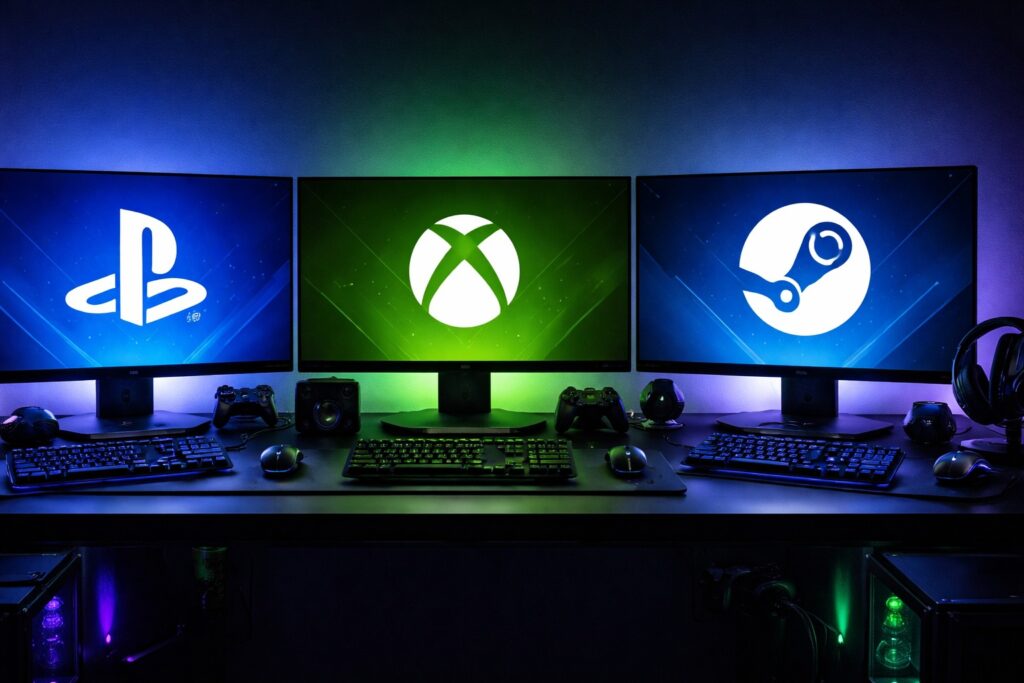 PC Xbox Steam PlayStation
