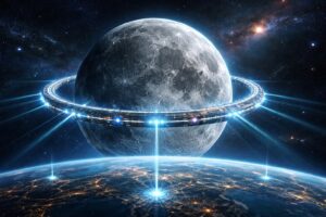 Japán egy Holdat körülvevő gyűrűvel oldaná meg a Föld energiaellátását