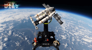 Kilőtték a Hail Mary-küldetés Lego szettet az űrig, világrekord lett belőle