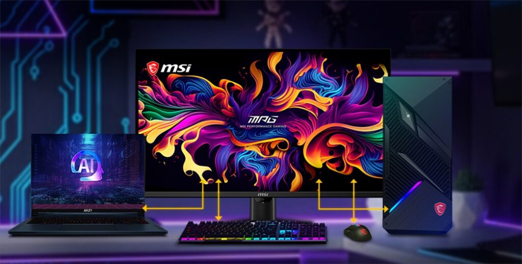 Nem finomkodnak az MSI új, OLED gamer monitorai