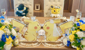 Ez a Pokémon esküvő minden Pikachu rajongó menyasszony álma